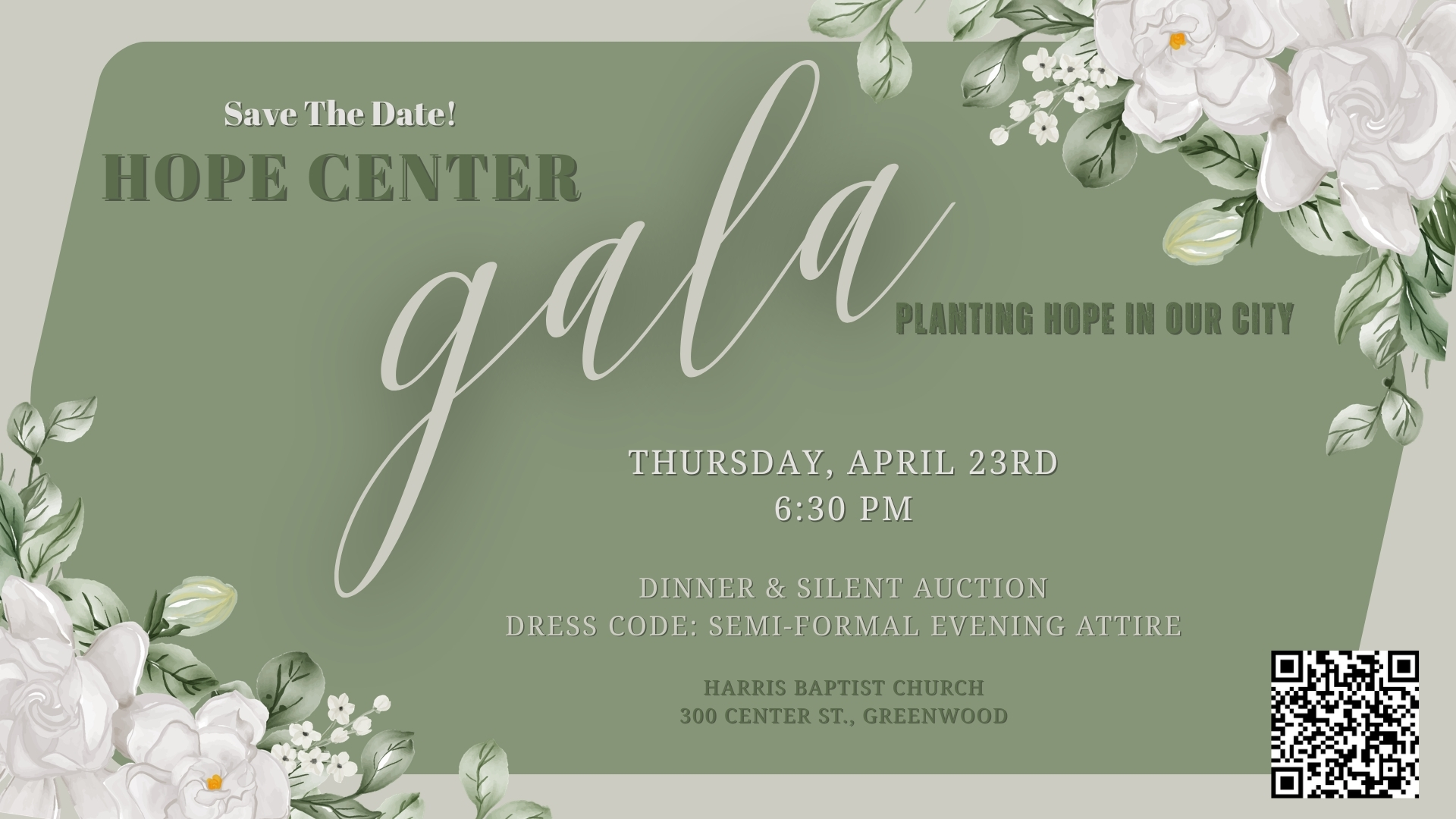 Hope Center Gala graphic